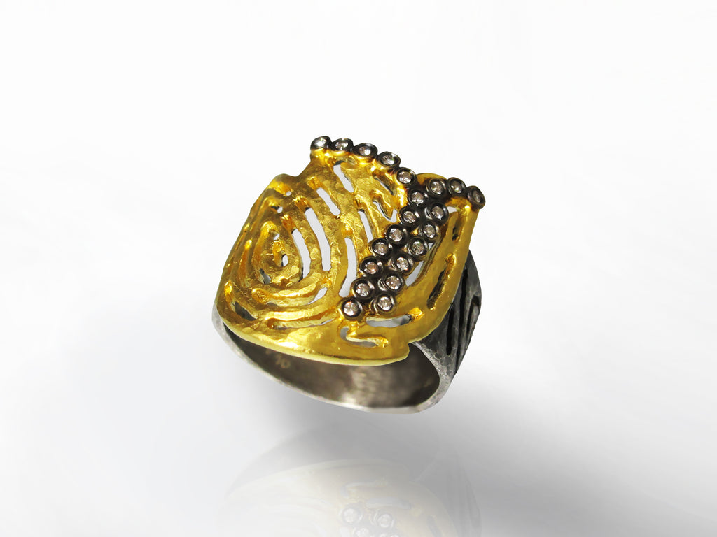 Buy quality Temple Jewellery Gold Ring Design in Pune